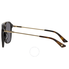 Gucci Grey Smoke Square Men's Sunglasses GG0321S 001 55