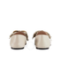 Gucci Ladies Ballet Flat With Pearl Studs 505293 BKO00 9526