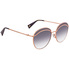 Marc Jacobs Dark Grey Gradient Round Ladies Sunglasses Marc 253/S DDB 00 58