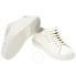 Saint Laurent Ladies Low Top Lace-up Sneakers in White with Logo 533726 0M500 9030