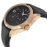 Tissot Couturier Automatic Black Dial Black Leather Men's Watch T0354283605100 T035.428.36.051.00