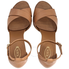Tod's Womens Smooth Leather Sandals in Light Natural XXW18A0S600AOFS002
