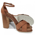 Tod's Womens Smooth Leather Sandals in Light Natural XXW18A0S600AOFS002