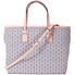 Tory Burch Gemini Link Canvas Small Tote- Coastal Pink Gemini Link 53304-685