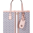 Tory Burch Gemini Link Canvas Small Tote- Coastal Pink Gemini Link 53304-685