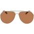 Alexander Mcqueen Alexander McQueen Men's Sunglasses Gold/Gray AM0139S00463 AM0139S 004 63