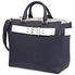 Burberry Ladies Satchel Regency Blue Medium Belt Bag 4073338