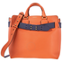 Burberry Medium Leather Belt Bag- Clementine 4073286