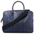 Burberry Medium Leather Trim London Check Briefcase in Blue 3996209