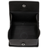 Coach Men's Coin Purse Leather Black Oragami Coin Case Sc 28355 BLK