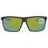 Costa Del Mar Rincon Green Mirror Rectangular Sunglasses RIN 156 OGMGLP