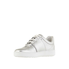 Ferragamo Ladies Silver Fasano Lace Up Sneakers, Brand Size 6 35083 686865