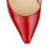 Jimmy Choo Womens Patent Leather Pointy Toe Pumps in Red 247 ROMY 60 PAT RED