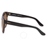 Ferragamo Brown Cat Eye Ladies Sunglasses SF675S 214 55 SF675S 214 55