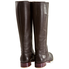 Tod's Womens High Boots in Dark Brown XXW0WV0N100BR0S800
