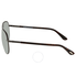 Tom Ford Dark Havana Metal Sunglasses FT0285-52F