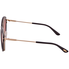 Tom Ford Tom Ford Round Ladies Sunglasses FT0574 01T 52 FT0574 01T 52