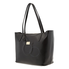 Ferragamo Gancini Calfskin Leather Tote- Black 21H019 691319