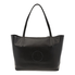 Ferragamo Gancini Calfskin Leather Tote- Black 21H019 691319
