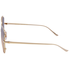 Gucci Blue Gradient Oversized Ladies Sunglasses GG0400S 006 58