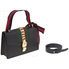 Gucci Sylvie Shoulder Bag in Black 421882 CVLEG 8638