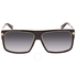 Marc Jacobs Men's Black Rectangular Sunglasses Marc242/S02M20059