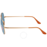 Ray Ban Polarized Blue Classic Aviator Unisex Sunglasses RB36899064S258