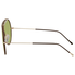 Tom Ford Green Shield Sunglasses FT0671 48N 137