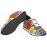 Burberry Ladies Lace Up Chalk Mixed Tartan Trainers 4072487