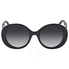 Fendi Dark Grey Round Ladies Sunglasses FF0293S080752
