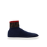 Fendi Men's Blue Knit Wool Sock Sneakers 7E1167-A3X2-F13SP