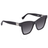 Fendi Peekaboo Grey Gradient Square Ladies Sunglasses FF0289S080755