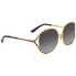 Gucci Grey Gradient Round Ladies Sunglasses GG0595S 002 59
