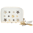 Jimmy Choo Ladies Cadet Zipard Leather W Stars 184 CADET LTR WHITE/METALLIC MIX