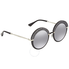 Jimmy Choo Violet Silver Mirror Round Sunglasses GOTHA/S 50FU 50 GOTHA/S 50FU 50