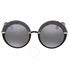 Jimmy Choo Violet Silver Mirror Round Sunglasses GOTHA/S 50FU 50 GOTHA/S 50FU 50