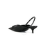 Balenciaga Knife Satin Sling Back Heels 548173 W0WM0 1000