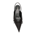 Balenciaga Knife Satin Sling Back Heels 548173 W0WM0 1000