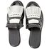 Burberry Ladies Black Fringe Leather Slipper 4071870