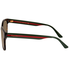 Gucci Gucci Brown Square Unisex Sunglasses GG0417SK 003 56 GG0417SK 003 56