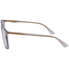 Gucci Gucci Grey Rectangular Unisex Sunglasses GG0263S 006 57 GG0263S 006 57