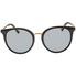 Gucci Grey Round Ladies Sunglasses GG0204SK-001 56