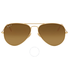 Ray Ban Ray-Ban Aviator Gradient Polarized Brown Sunglasses RB3025 112/M2 58