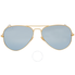 Ray Ban Aviator Polarized Silver Flash Sunglasses RB3025 112/W3 58 RB3025 112/W3 58