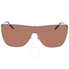 Saint Laurent Brown Shield Ladies Sunglasses SL 1 MASK 003 99