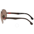 Carrera Polarized Brown Gradient Aviator Sunglasses CARRERA 8025/S YZ4 63