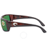 Costa Del Mar Fantail Green Mirror Polarized Medium Fit Sunglasses TF 10 OGMP TF 10 OGMP