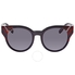 Ferragamo Dark Grey Round Sunglasses SF883SA 001 53 SF883SA 001 53