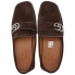 Gucci Gucci Men's Noel Brown Drivers Loafers 473768 CMA00 2140