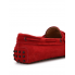 Tod's Men's Dark Orange Red Suede Moccasins XXM0GW05470RE0R007